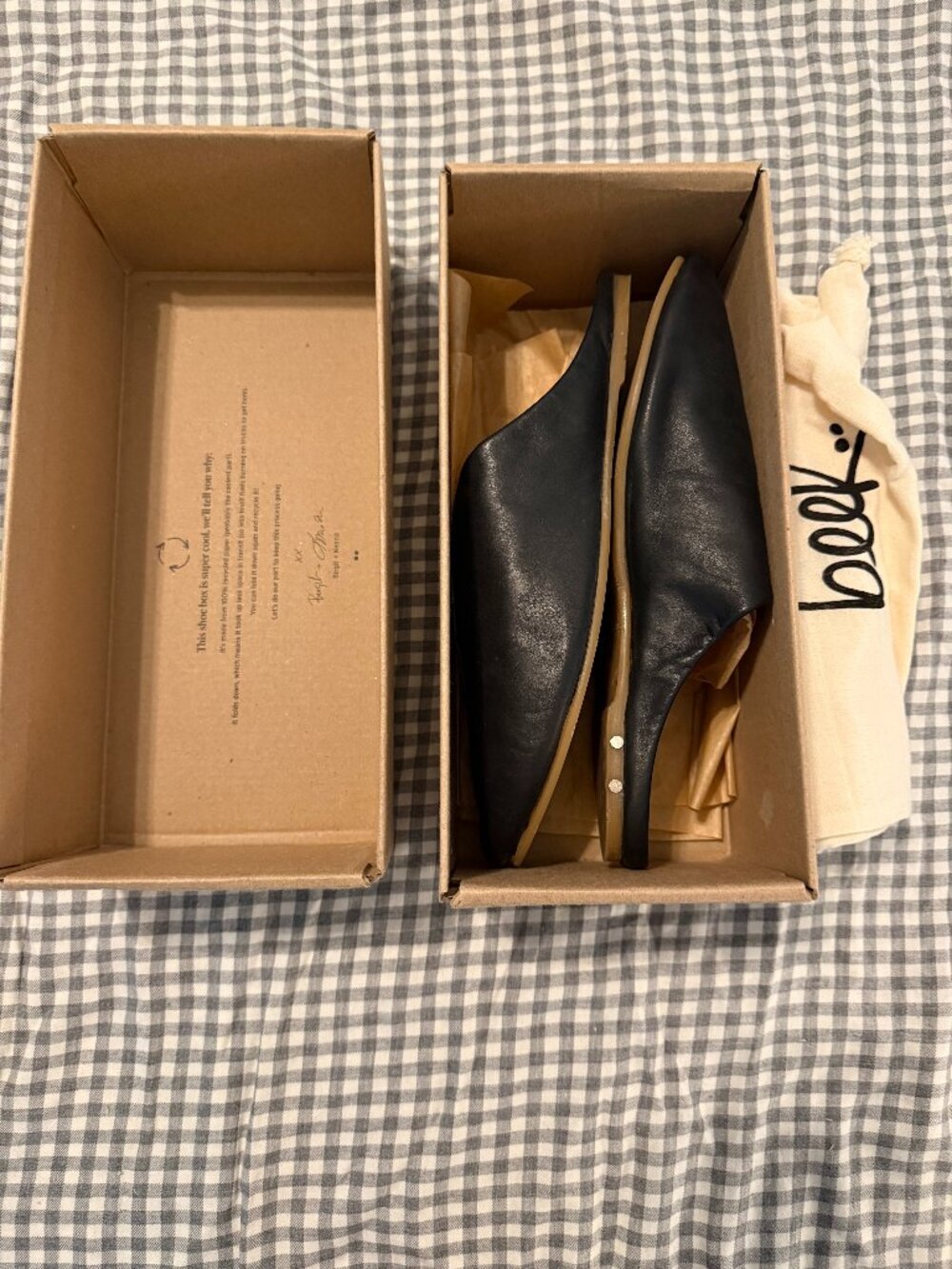 Beek Sanderling Leather Mules